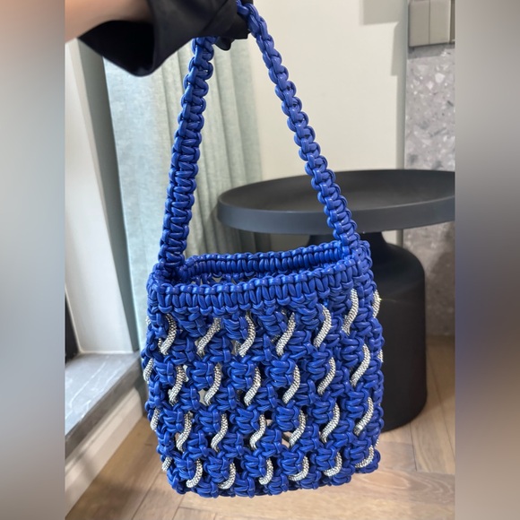 Yuzefi Woven Crystal Tote Bag - Picture 7 of 16
